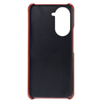 For Huawei nova 10 Pro 4G Dual Card Slots Holder Well-protected Case PU Leather Coated Hard PC Anti-shock Phone Shell