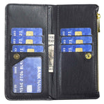 BINFEN COLOR BF Style-15 for Oppo Find X5 Pro 5G Drop-proof Zipper Pocket Protective Cover Imprinted Rhombus Pattern Matte PU Leather Wallet Case with Stand