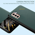 For Samsung Galaxy S21+ 5G View Window PU Leather Case Card Holder Stand Folio Flip Phone Cover