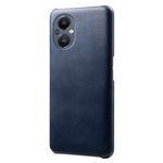 Protective Phone Case for Oppo Reno8 Lite 5G, Textured PU Leather Coated Hard PC Cover