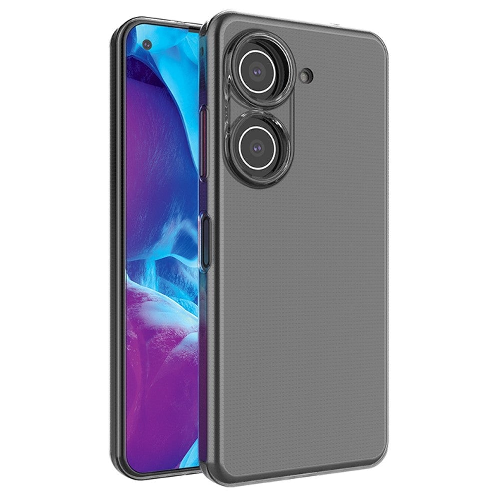 For Asus Zenfone 9 5G Super Clear TPU Phone Case Ultra-Thin Anti-Dust Phone Protective Shell