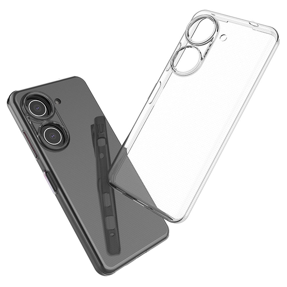 For Asus Zenfone 9 5G Super Clear TPU Phone Case Ultra-Thin Anti-Dust Phone Protective Shell