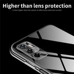 MOFI Phone Case Bag For Xiaomi Redmi Note 10 5G / Redmi Note 10T 5G / Poco M3 Pro 5G / 4G, Soft TPU Transparent Anti-fall Shockproof Phone Shell