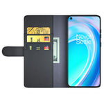 For OnePlus Nord CE 2 Lite 5G Case Genuine Split Leather Phone Cover with Wallet Stand