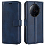 Textured PU Leather Case for Xiaomi 12S Ultra 5G, Square Magnetic Clasp Full Protection Wallet Stand Phone Cover