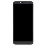 Til Huawei Y6 (2018) / Enjoy 8e / Honor 7A (med fingeraftrykssensor) Grade C LCD-skærm og digitizer-enhed + ramme (uden logo)