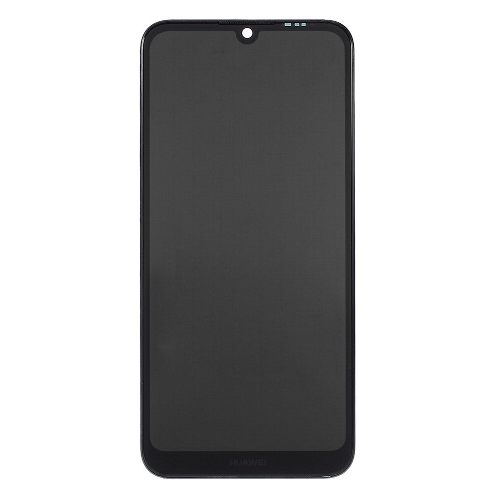 Til Huawei Y6 (2019, med fingeraftrykssensor) / Y6 Prime (2019) / Y6 Pro (2019) Klasse C LCD-skærm og digitizer-enhed + ramme (uden logo)
