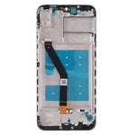 Til Huawei Y6 (2019, med fingeraftrykssensor) / Y6 Prime (2019) / Y6 Pro (2019) Klasse C LCD-skærm og digitizer-enhed + ramme (uden logo)