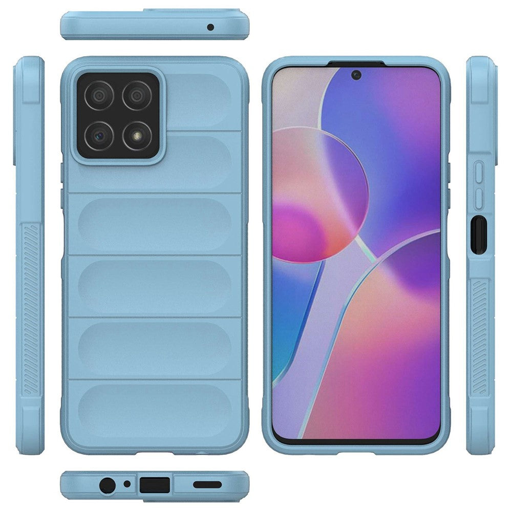 For Honor X8 4G / X30i Rugged Back Cover Anti-fall Protection Flexible TPU Phone Case