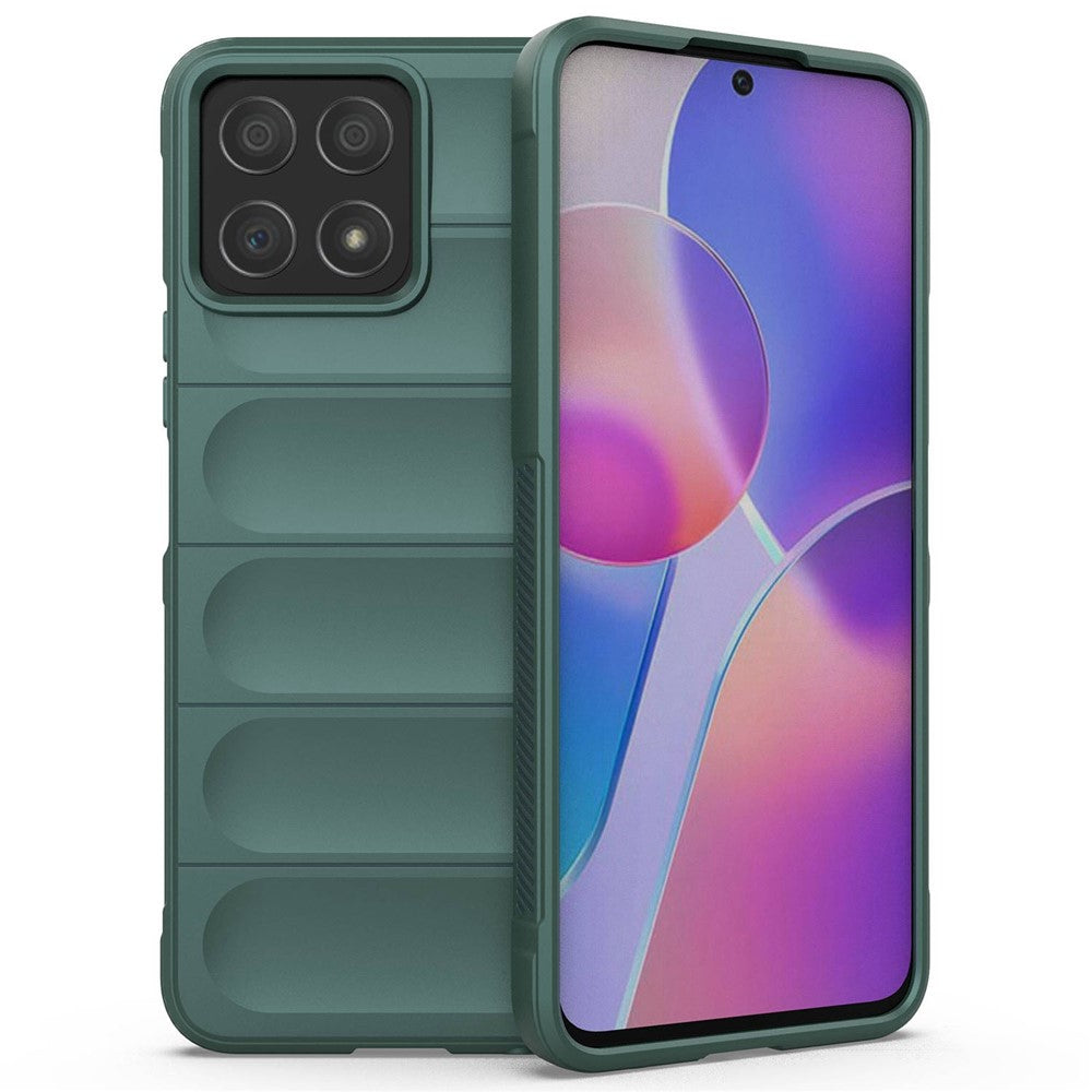 For Honor X8 4G / X30i Rugged Back Cover Anti-fall Protection Flexible TPU Phone Case