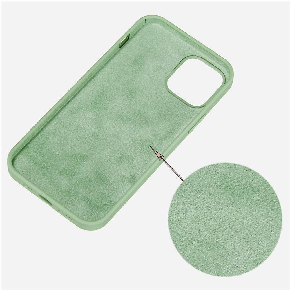 For iPhone 14 Pro 6.1 inch Anti-fall Silicone Back Cover Lightweight Scratch-resistant Phone Case