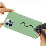 For iPhone 14 Pro 6.1 inch Anti-fall Silicone Back Cover Lightweight Scratch-resistant Phone Case