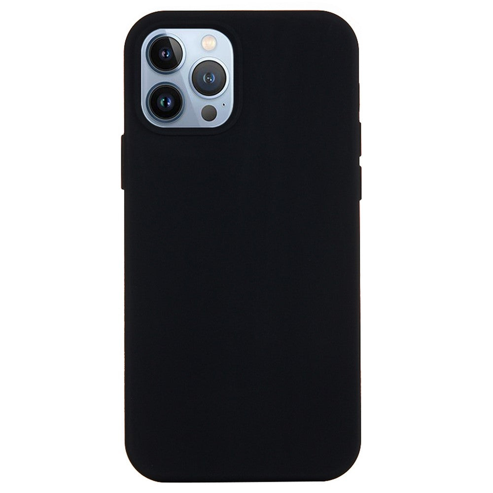 For iPhone 14 Pro 6.1 inch Anti-fall Silicone Back Cover Lightweight Scratch-resistant Phone Case