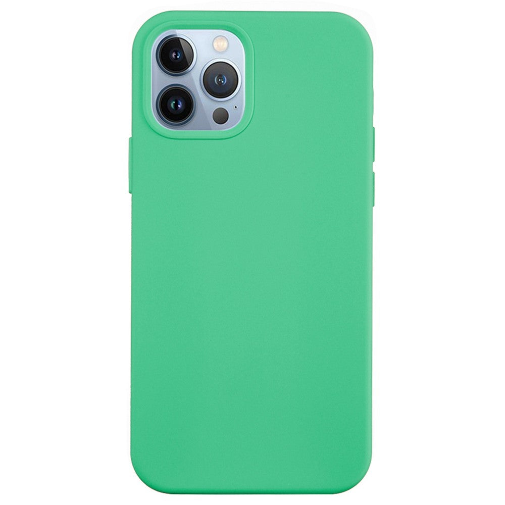 For iPhone 14 Pro 6.1 inch Anti-fall Silicone Back Cover Lightweight Scratch-resistant Phone Case
