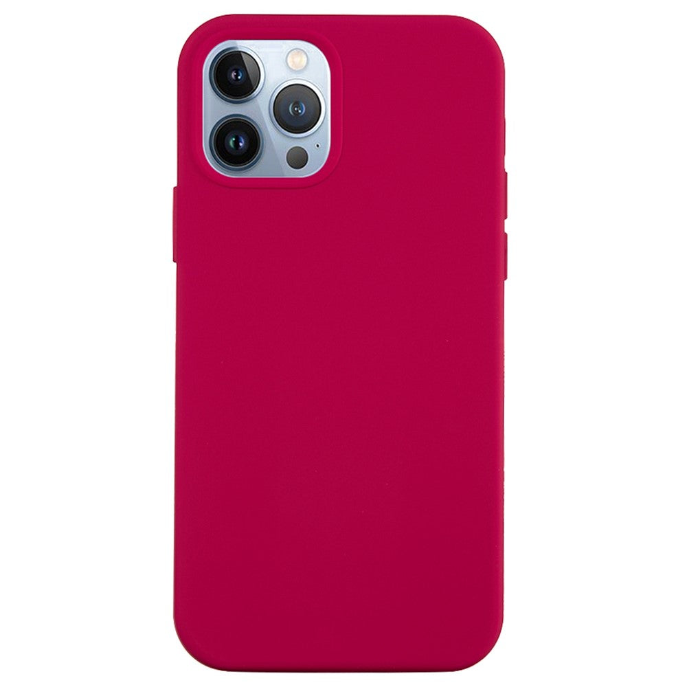 For iPhone 14 Pro 6.1 inch Anti-fall Silicone Back Cover Lightweight Scratch-resistant Phone Case