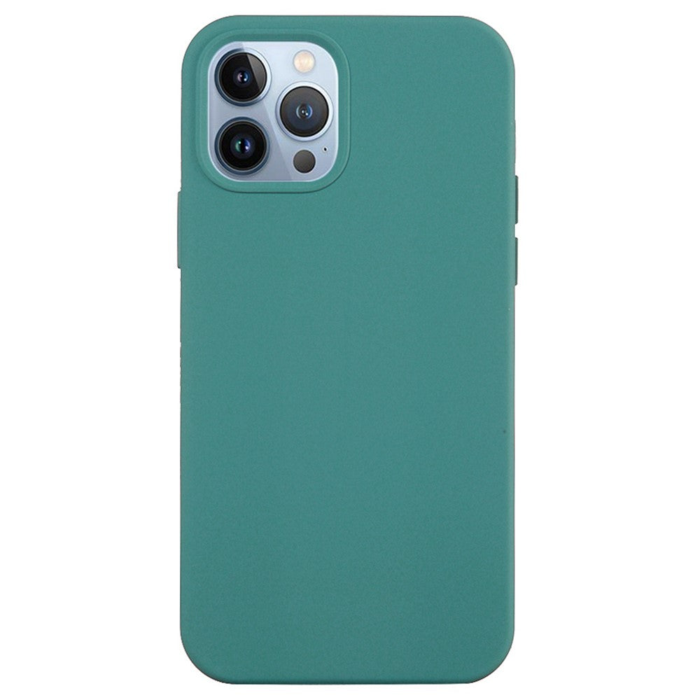 For iPhone 14 Pro 6.1 inch Anti-fall Silicone Back Cover Lightweight Scratch-resistant Phone Case