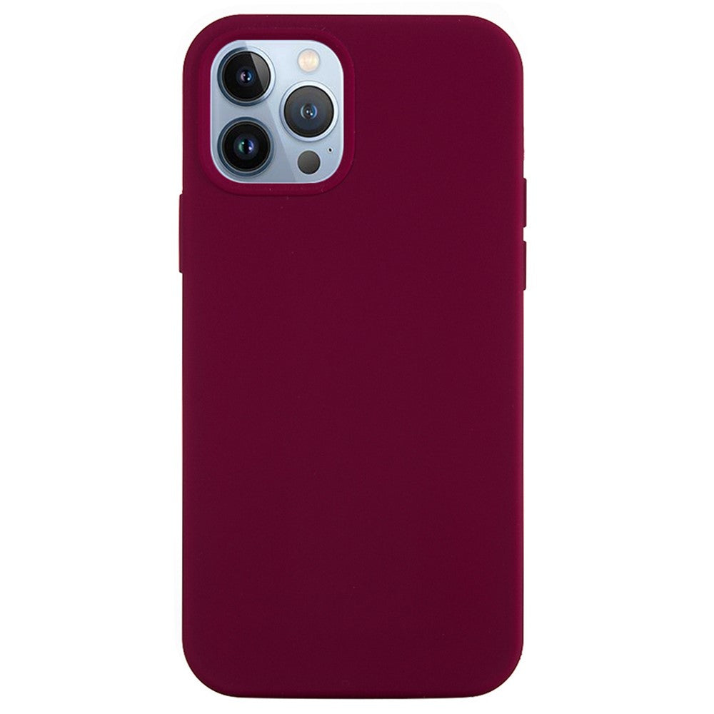 For iPhone 14 Pro 6.1 inch Anti-fall Silicone Back Cover Lightweight Scratch-resistant Phone Case