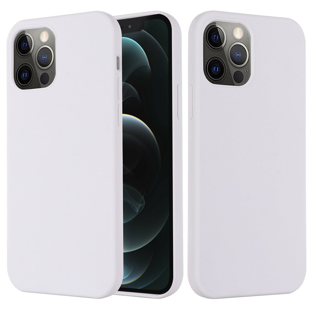 For iPhone 14 Pro 6.1 inch Liquid Silicone Back Cover Compatible with MagSafe Wireless Charging Anti-scratch Phone Case