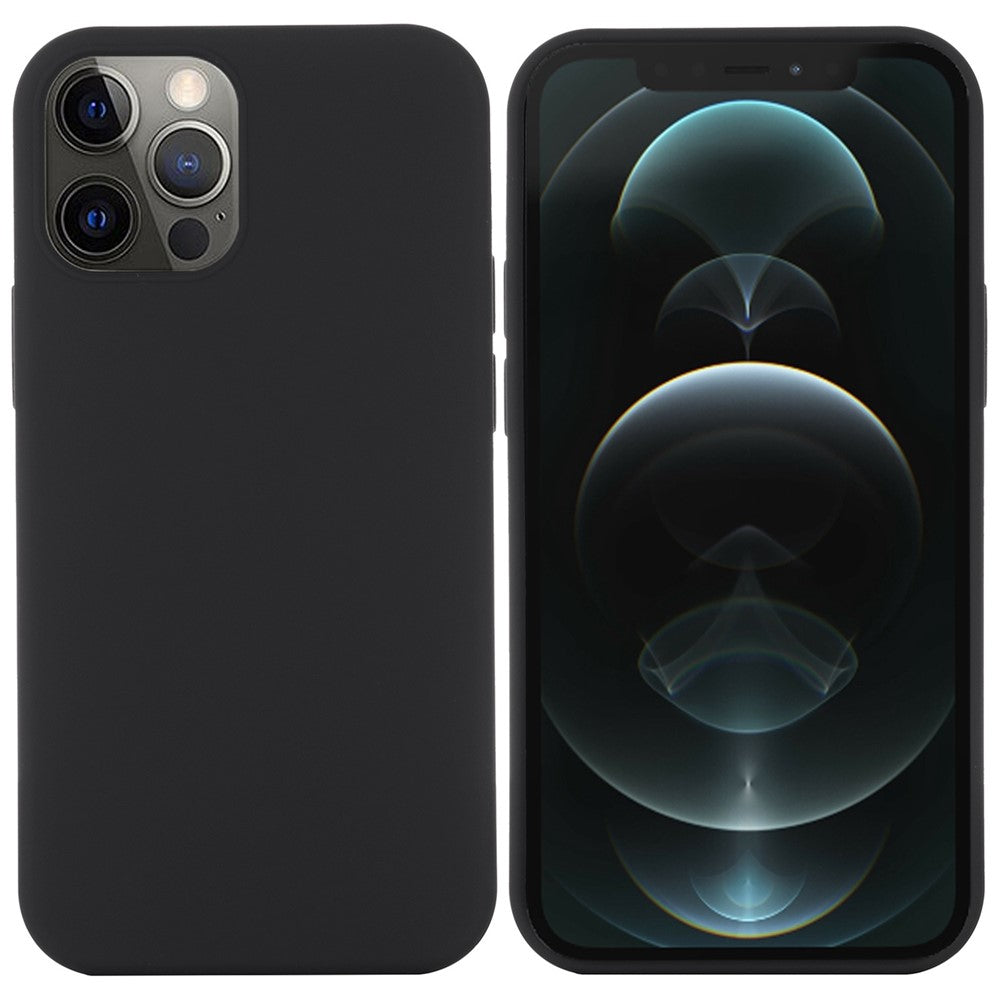 For iPhone 14 Pro 6.1 inch Liquid Silicone Back Cover Compatible with MagSafe Wireless Charging Anti-scratch Phone Case