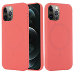 For iPhone 14 Pro Max 6.7 inch Compatible with MagSafe Wireless Charging Phone Case Ultra Slim Anti-fall Mobile Phone Silicone Cover