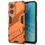 For Oppo A57 4G / A57s 4G Combo PC+TPU Back Case Hands-Free Kickstand Shock-Absorption Cover