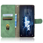 For Xiaomi Black Shark 5 Pro Skin-Touch Feeling Phone Case PU Leather Magnetic Clasp Stand Wallet Cover