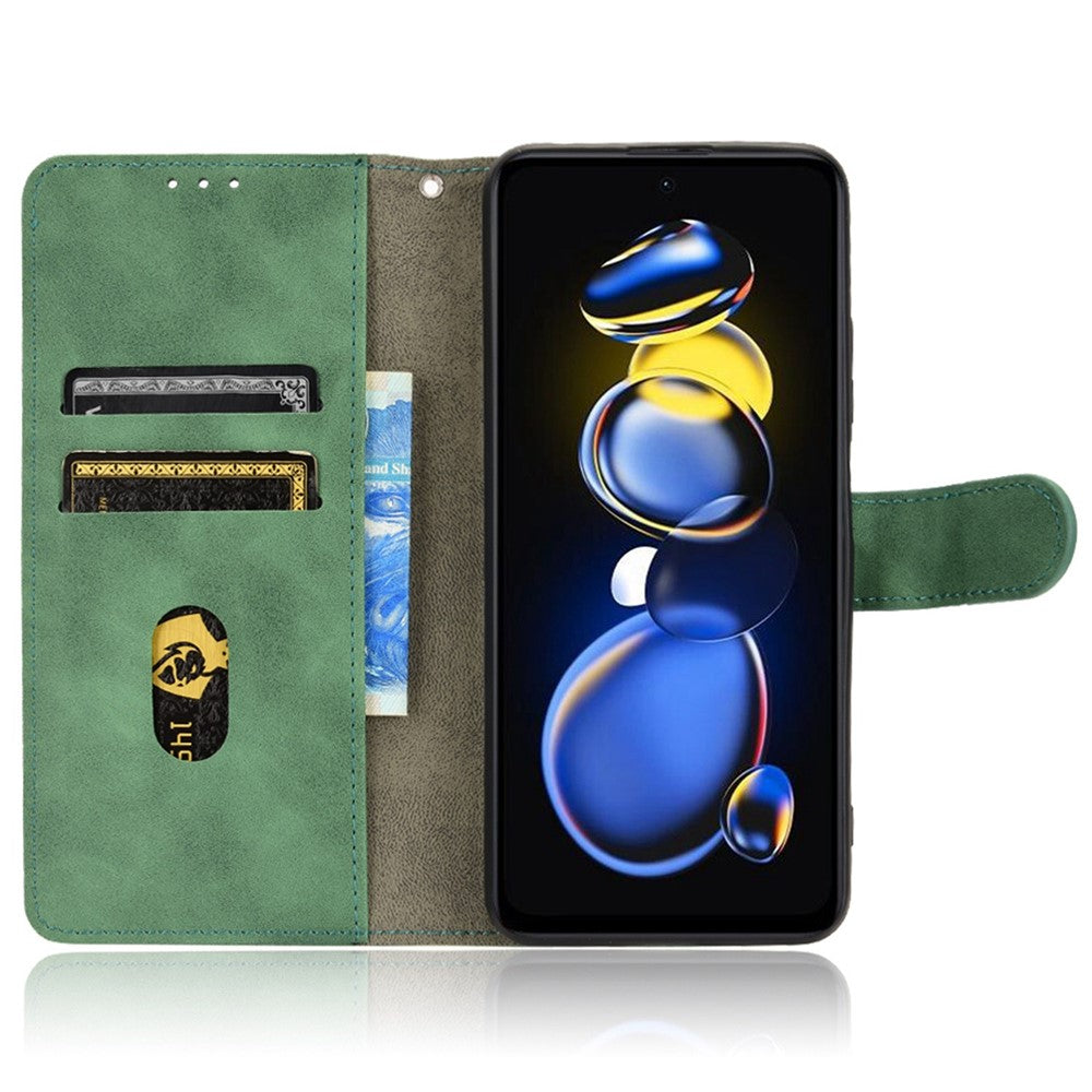 For Xiaomi Redmi Note 11T Pro 5G / Note 11T Pro+ 5G / Note 12T Pro 5G / Poco X4 GT 5G / Redmi K50i 5G PU Leather Case Wallet Stand Cover