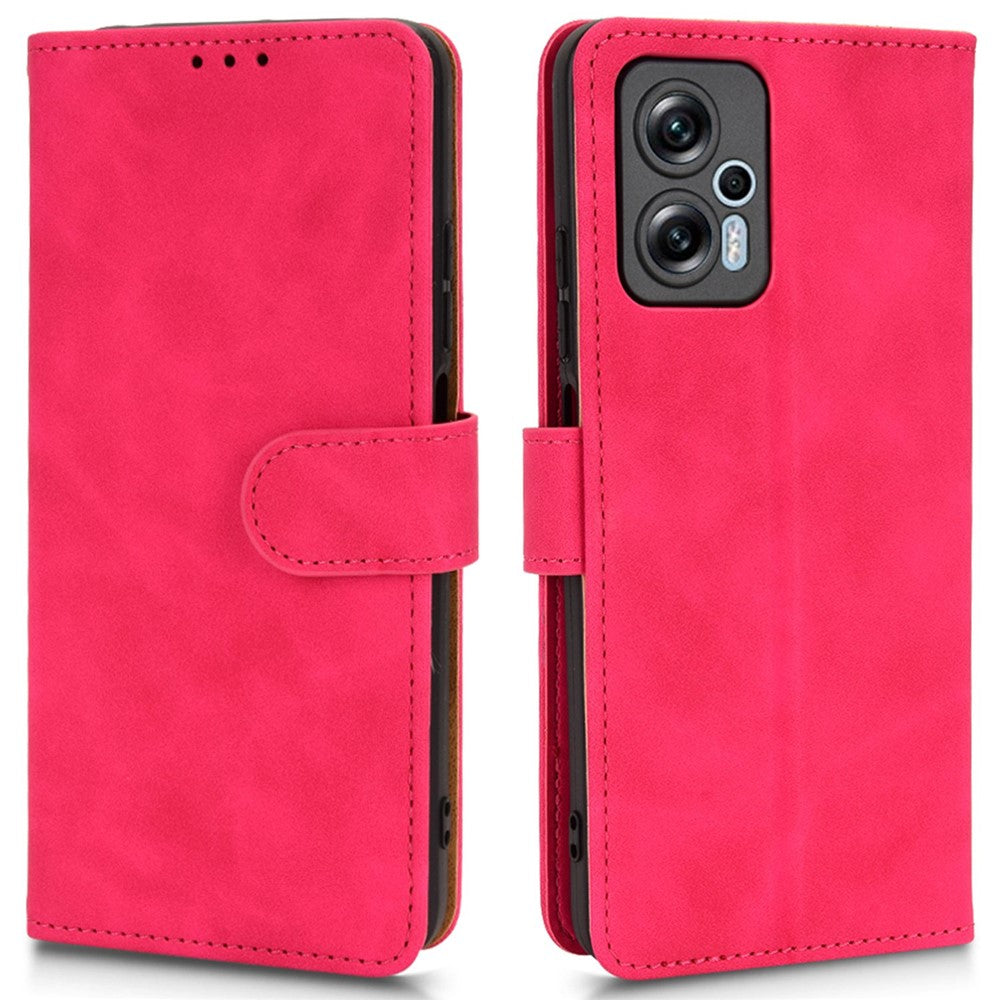 For Xiaomi Redmi Note 11T Pro 5G / Note 11T Pro+ 5G / Note 12T Pro 5G / Poco X4 GT 5G / Redmi K50i 5G PU Leather Case Wallet Stand Cover