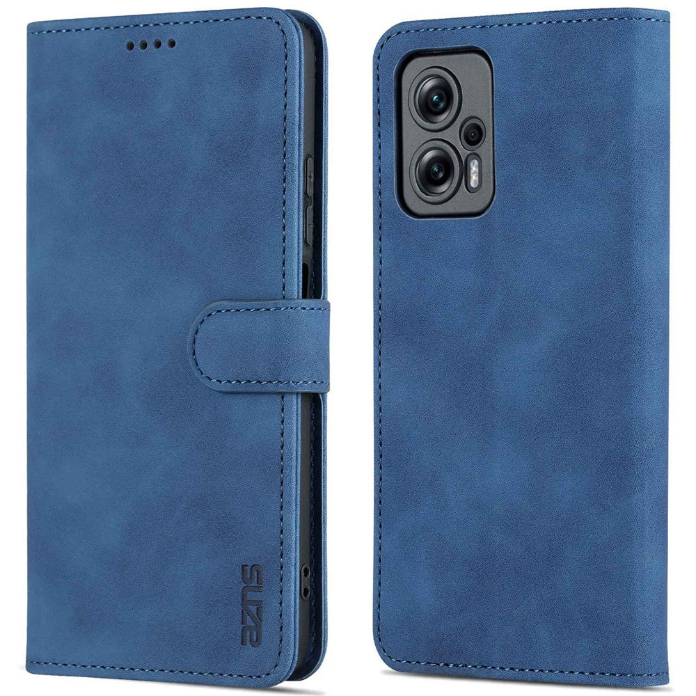 AZNS For Xiaomi Redmi Note 11T Pro 5G / Note 11T Pro+ 5G / Poco X4 GT 5G / Redmi K50i 5G PU Leather Wallet Case Foldable Stand Folio Flip Protective Phone Cover