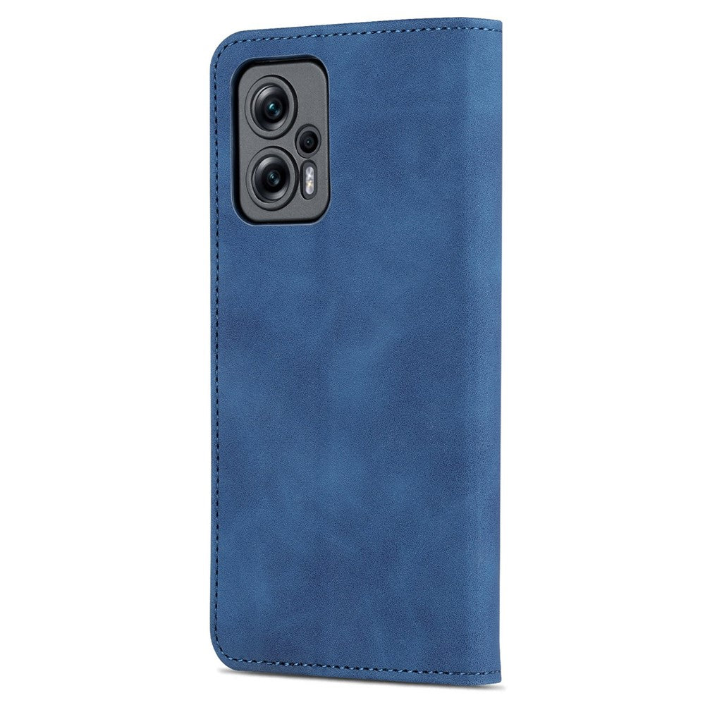 AZNS For Xiaomi Redmi Note 11T Pro 5G / Note 11T Pro+ 5G / Poco X4 GT 5G / Redmi K50i 5G PU Leather Wallet Case Foldable Stand Folio Flip Protective Phone Cover