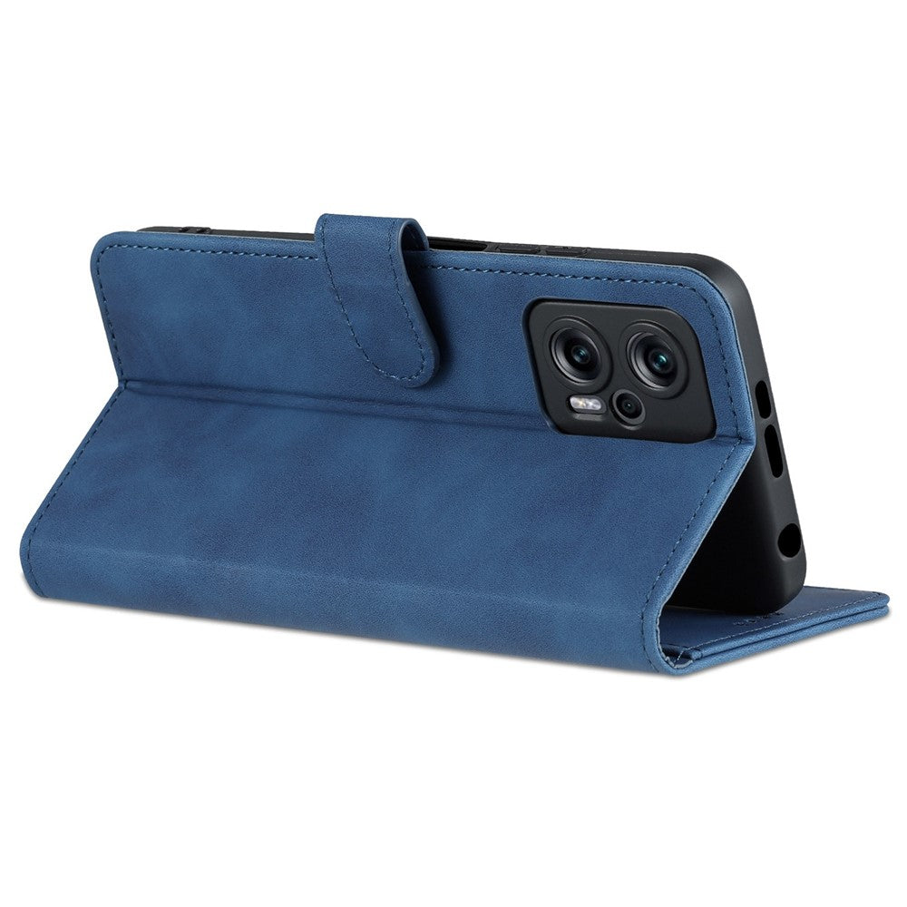 AZNS For Xiaomi Redmi Note 11T Pro 5G / Note 11T Pro+ 5G / Poco X4 GT 5G / Redmi K50i 5G PU Leather Wallet Case Foldable Stand Folio Flip Protective Phone Cover