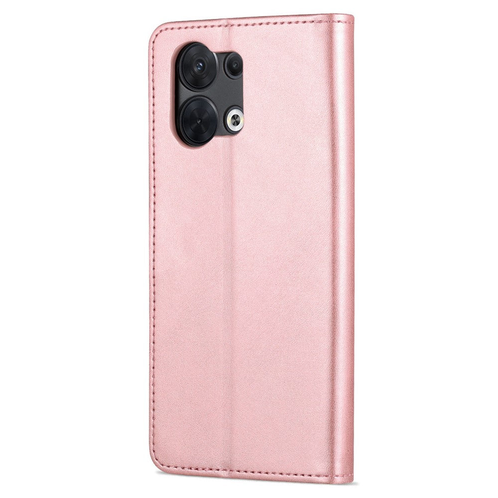 AZNS Flip Wallet Case for Oppo Reno8 5G (Global Version) / Oppo Reno8 5G, PU Leather Scratch Resistant Viewing Stand Shockproof Protective Phone Cover