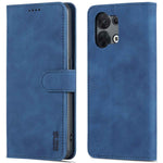 AZNS Flip Wallet Case for Oppo Reno8 5G (Global Version) / Oppo Reno8 5G, PU Leather Scratch Resistant Viewing Stand Shockproof Protective Phone Cover