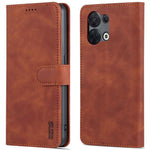 AZNS Flip Wallet Case for Oppo Reno8 5G (Global Version) / Oppo Reno8 5G, PU Leather Scratch Resistant Viewing Stand Shockproof Protective Phone Cover