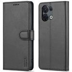 AZNS Flip Wallet Case for Oppo Reno8 5G (Global Version) / Oppo Reno8 5G, PU Leather Scratch Resistant Viewing Stand Shockproof Protective Phone Cover