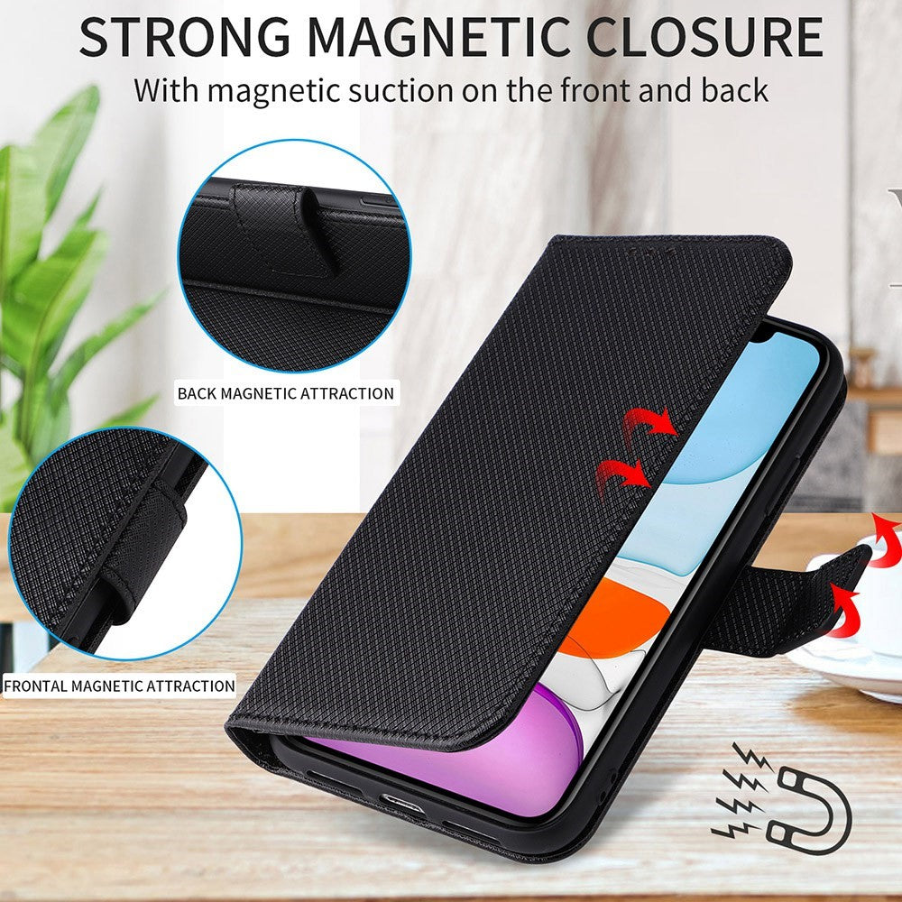 For Huawei nova 10 4G Shockproof Diamond Texture Stand Wallet Phone Case PU Leather + TPU Full Protection Cover