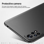 MOFI JK PC Series-1 Shield for Xiaomi Redmi Note 11E Pro Fall Proof Matte Hard PC Back Case Camera Protection Phone Cover with Strap