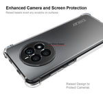 ENKAY HAT PRINCE För Huawei Mate 50 Förtjockade Hörn TPU-skal Anti-fall Genomskinligt mobilskal med Halkfri Kant