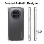 ENKAY HAT PRINCE För Huawei Mate 50 Förtjockade Hörn TPU-skal Anti-fall Genomskinligt mobilskal med Halkfri Kant