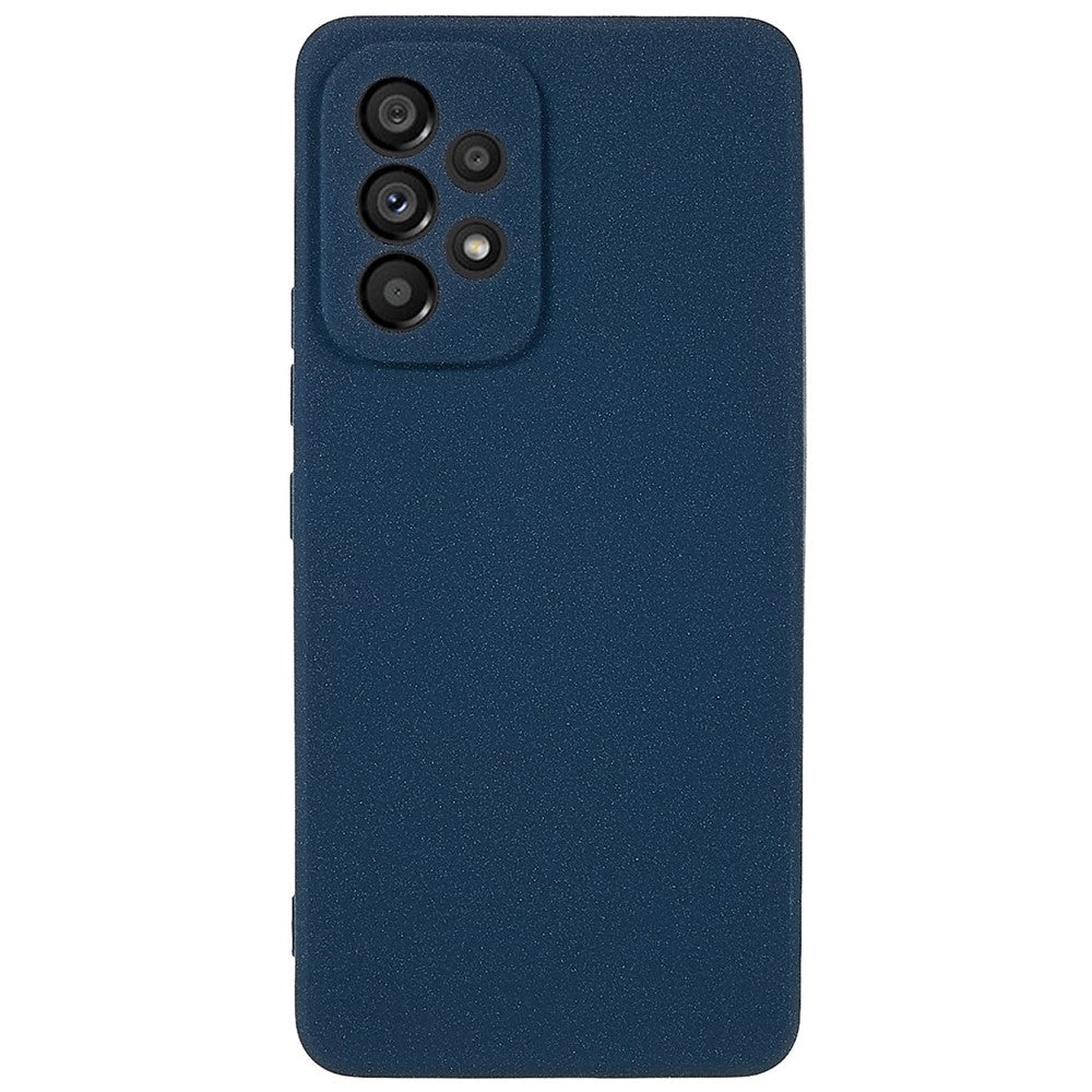Samsung Galaxy A53 5G Ultratunt TPU-mobilskal Stoppsäkert bakstycke Dubbelsidigt matt mobilskal
