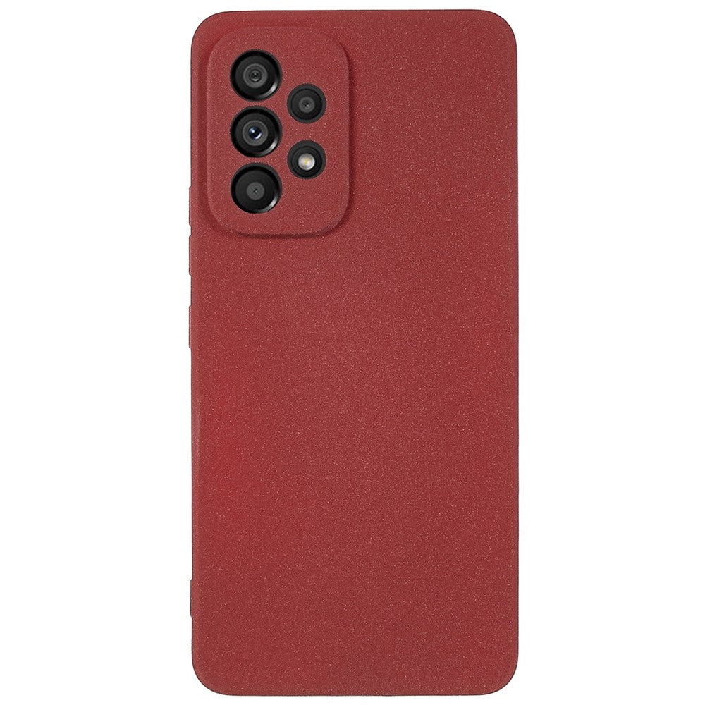 For Samsung Galaxy A53 5G Ultra Thin TPU Phone Case Drop-proof Back Cover Double-Sided Matte Phone Shell