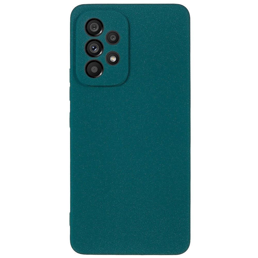 For Samsung Galaxy A53 5G Ultra Thin TPU Phone Case Drop-proof Back Cover Double-Sided Matte Phone Shell