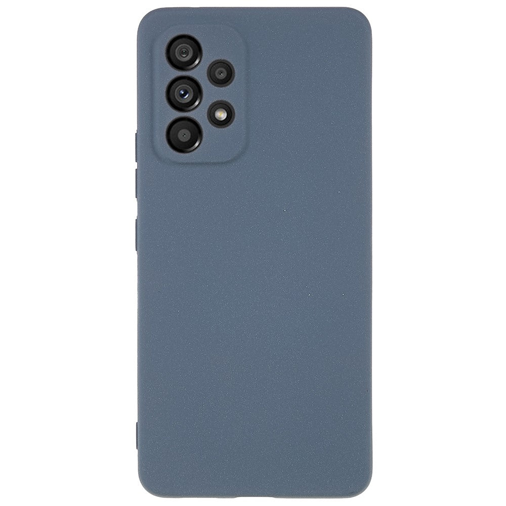 For Samsung Galaxy A53 5G Ultra Thin TPU Phone Case Drop-proof Back Cover Double-Sided Matte Phone Shell