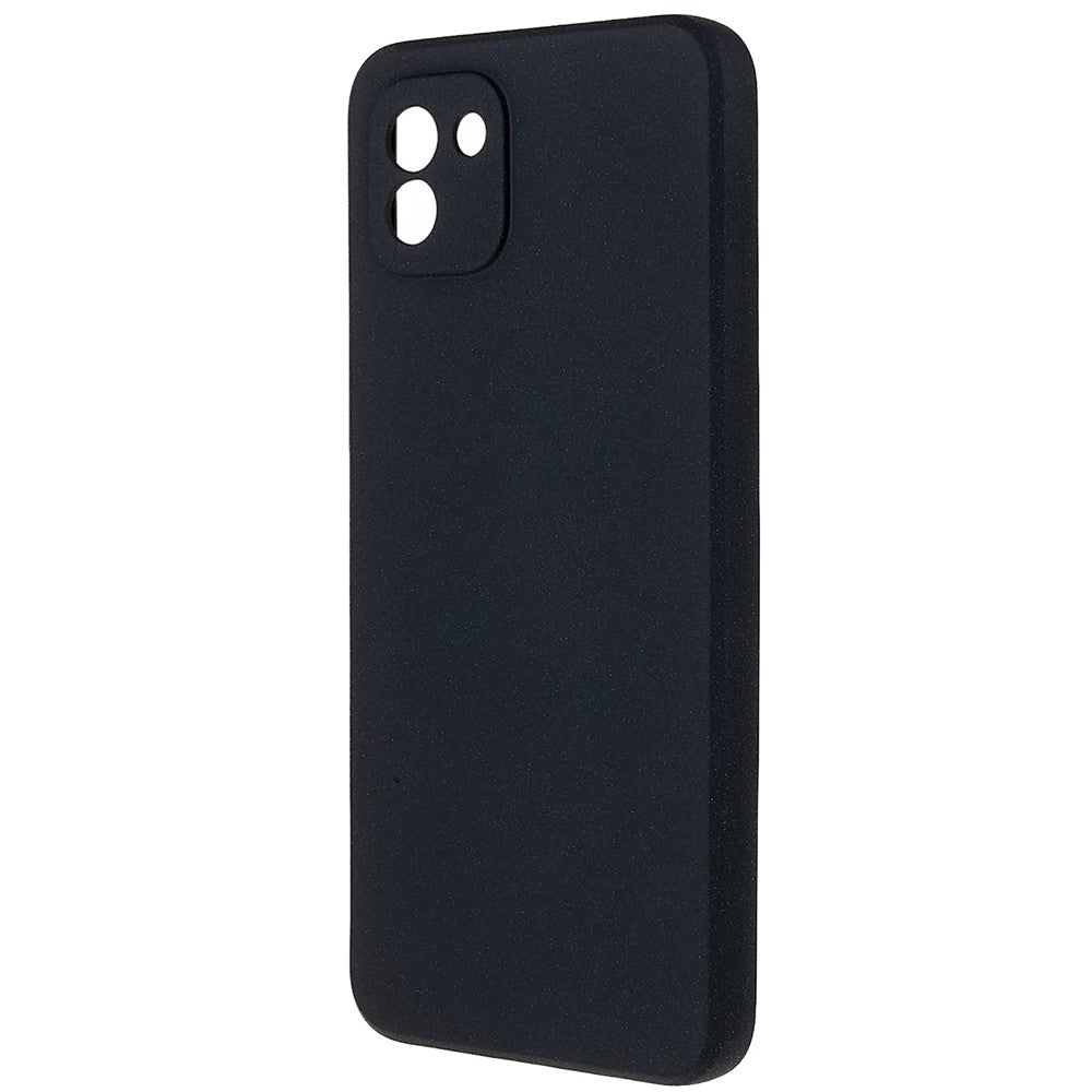 Til Samsung Galaxy A03 (164,2 mm) stødsikkert blødt TPU-telefoncover dobbeltsidet mat mobiltelefonbagcover