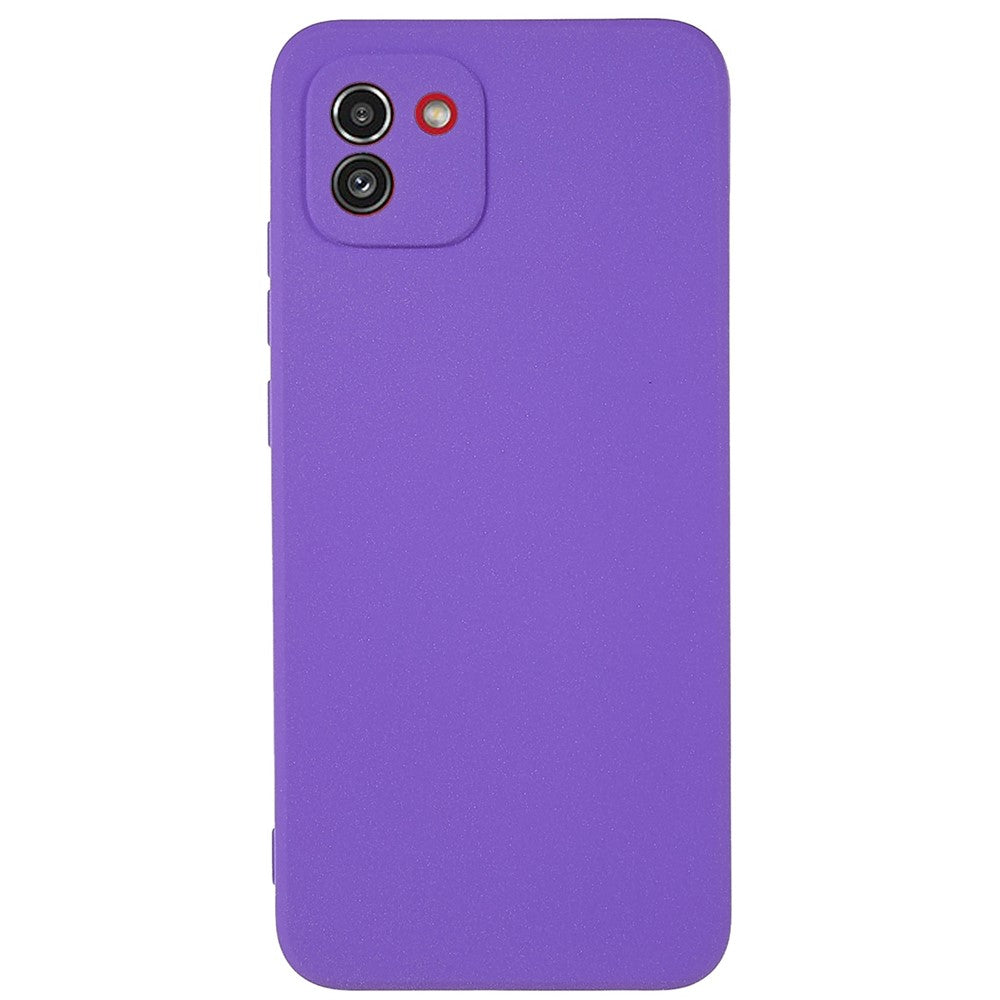 Til Samsung Galaxy A03 (164,2 mm) stødsikkert blødt TPU-telefoncover dobbeltsidet mat mobiltelefonbagcover