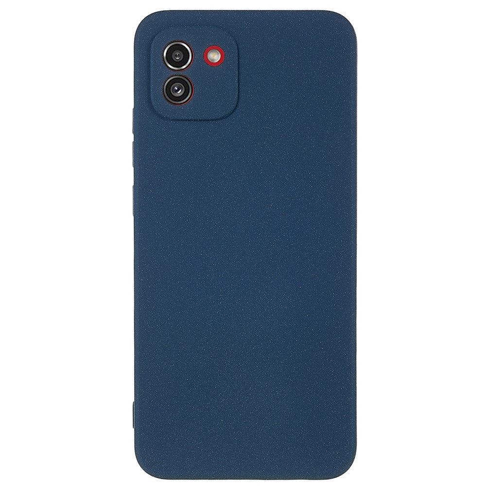 Til Samsung Galaxy A03 (164,2 mm) stødsikkert blødt TPU-telefoncover dobbeltsidet mat mobiltelefonbagcover
