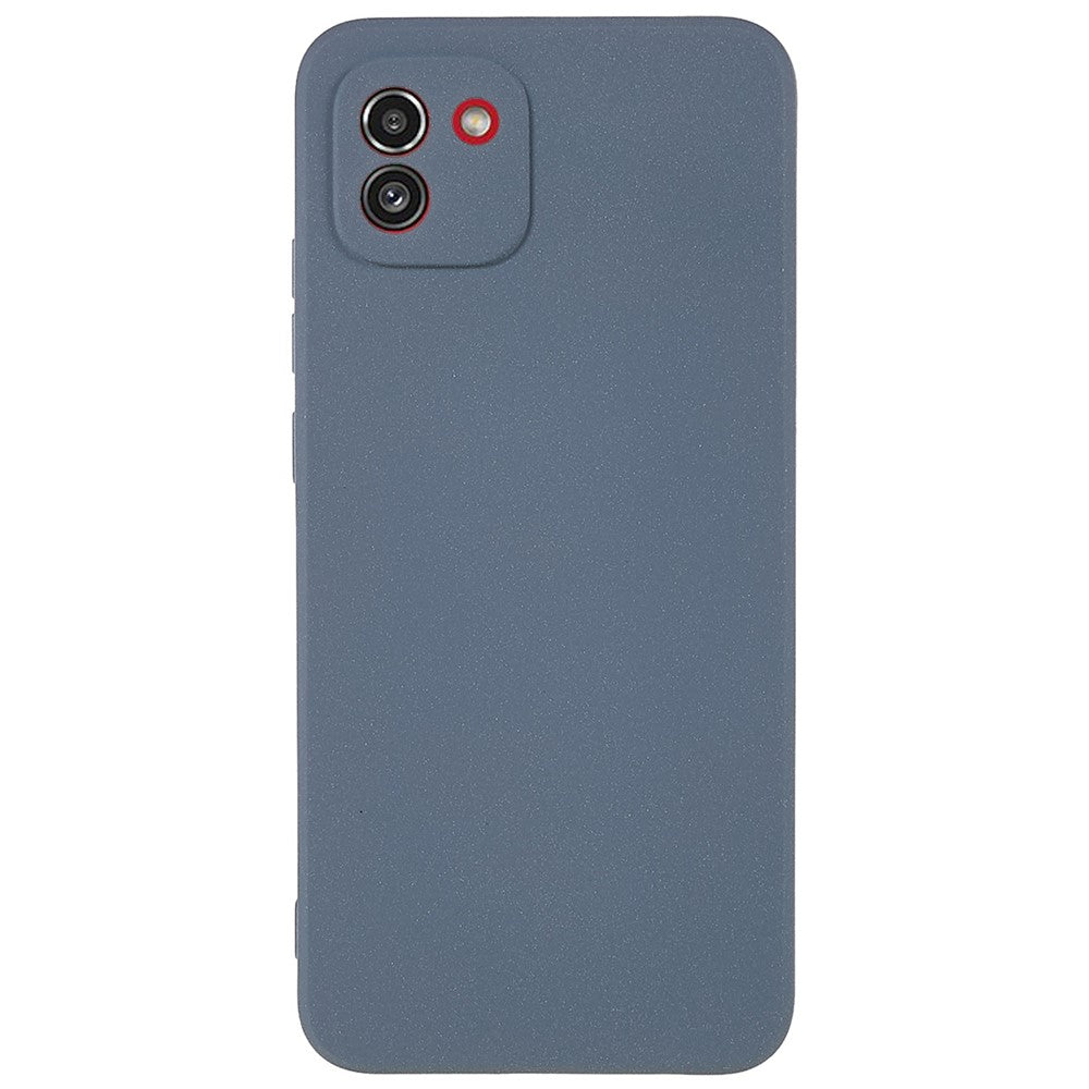 Til Samsung Galaxy A03 (164,2 mm) stødsikkert blødt TPU-telefoncover dobbeltsidet mat mobiltelefonbagcover