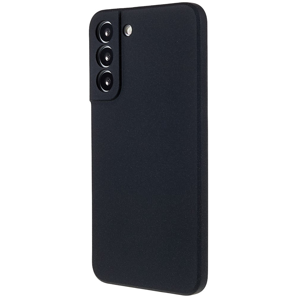 For Samsung Galaxy S22+ 5G Lightweight Anti-fall Soft TPU Phone Case Shockproof Double-Sided Matte Phone Shell