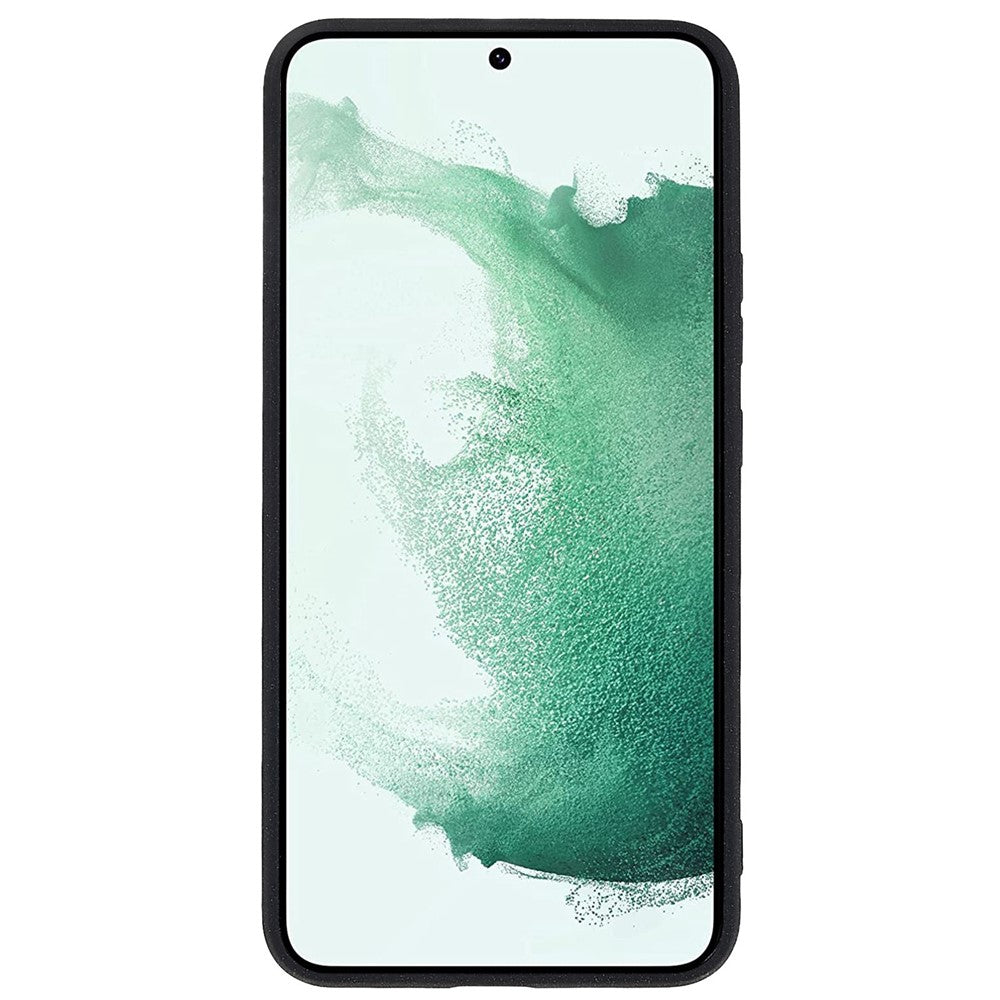 For Samsung Galaxy S22+ 5G Lightweight Anti-fall Soft TPU Phone Case Shockproof Double-Sided Matte Phone Shell