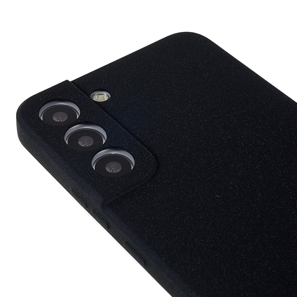 For Samsung Galaxy S22+ 5G Lightweight Anti-fall Soft TPU Phone Case Shockproof Double-Sided Matte Phone Shell